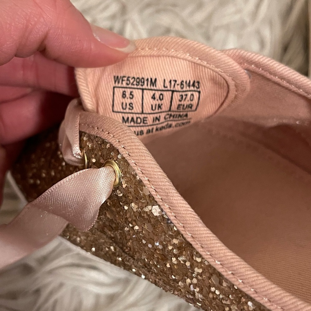 Pink | Glitter | Kate Spade | Keds - Picture 8 of 12